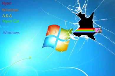 Nyan Windows 7 (AKA Nyan Cat Broke Windows)   YouTube