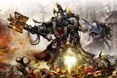 Wallpapers And Other Space Marine Related Art.