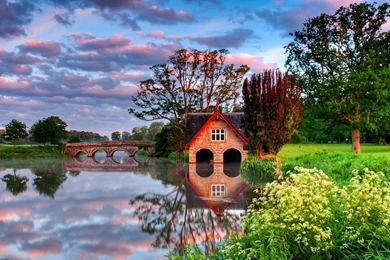 Boat House At Carton House Kildare Ireland   (