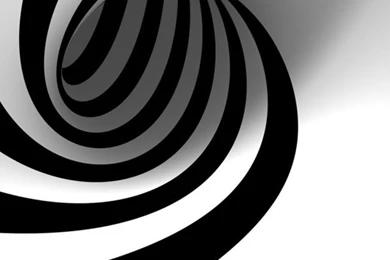 Download 3D Black And White Twirl Wallpapers For iPhone 4