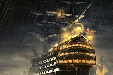 Pirate Ship iPad Air Wallpapers Download