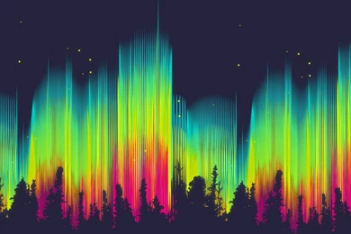 Download Wallpapers 3840x2160 Lines, Dark, Colored, Shadow ...