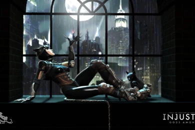 Injustice gods among us wallpaper catwoman