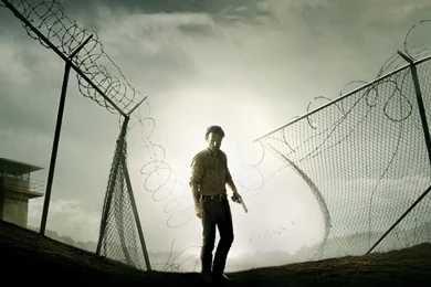 Download Wallpapers 3840x2160 Andrew Lincoln, Sheriff, Rick Grimes ...