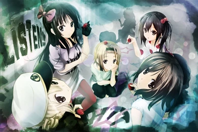 Listen!!   K ON! Wallpapers (14764801)   Fanpop