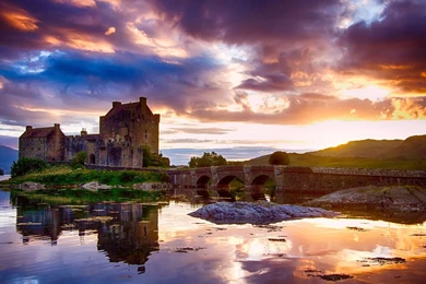 Eilean Donan Castle Uhd Wallpapers   Ultra High Definition ...