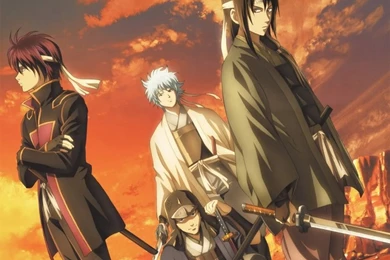 Takasugi Gin Sakamoto Zura   Gintama Wallpapers (19523028)   Fanpop