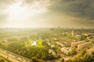 Utrecht Panorama HD Desktop Wallpapers : Widescreen : High ...