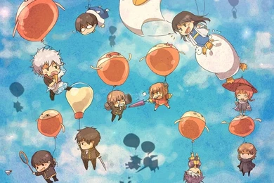 Little Thoughts... (Cutee Gintama Wallpapers :3)