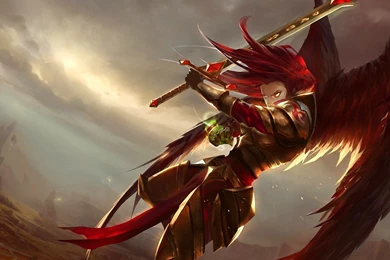 1920x1080 Kayle Art League Of Legends Wallpapers