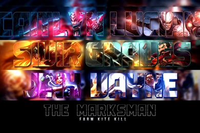 League Of Legends Wallpapers   The Marksman By Keniaaaa On DeviantArt