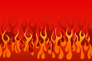 Hot Flames Black Backgrounds
