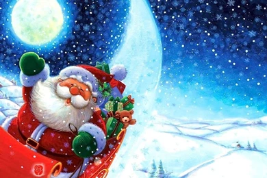 Santa Claus Merry Christmas Wallpapers High Res