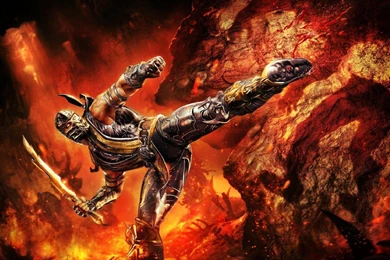 Mortal Kombat Scorpion Wallpapers HD Download For Desktop
