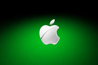 Green Apple Fruitlogo Wallpapers Hd