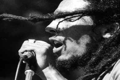 Download Wallpapers 640x960 Bob Marley, Bridge, Look, Jacket ...