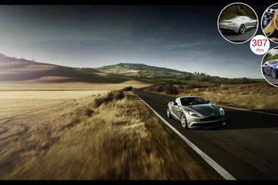 2013 Aston Martin Vanquish   Front