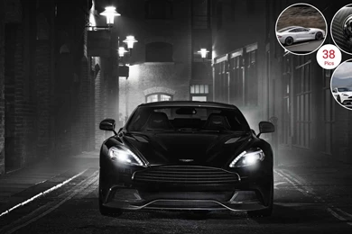 2015 Aston Martin Vanquish Carbon Black Edition   Front