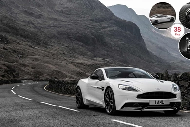 2015 Aston Martin Vanquish Carbon White Edition   Front