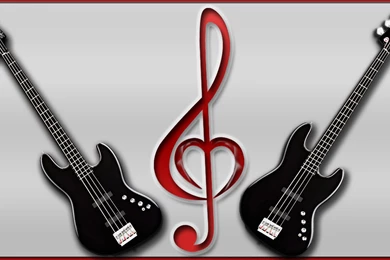 Black Fender Bass Guitar Computer Wallpapers, Desktop Backgrounds ...