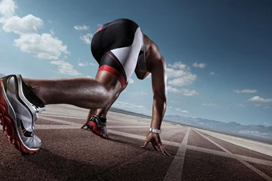 Wallpapers Athletics, Sports Tight Clothes, Pose, Shoes, Running ...