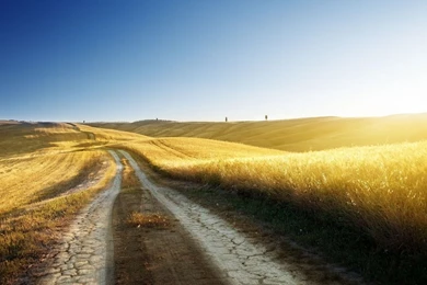 1366x768 Country Road Hd Wallpapers