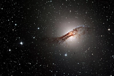 Download Wallpapers Prominent Galaxy Centaurus A (also Known As NGC ...
