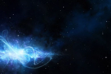Blue Light In The Galaxy Wallpapers 25269