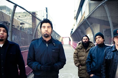 Download Wallpapers 1920x1080 Deftones, Jackets, Outdoor, Bridge ...