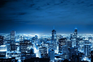 City Lights In Chicago Wallpapers 24876