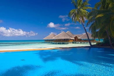 Meeru Blue Sea 1600x1200 Wallpapers,Meeru Island 1600x1200 ...