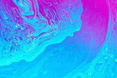 Neon Paint Splatters