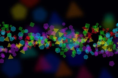 Colorful Polygons Wallpapers Abstract Wallpapers