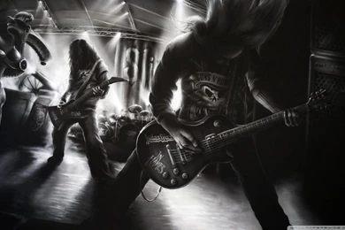 Metal Rock Band HD Desktop Wallpapers : Widescreen : High ...