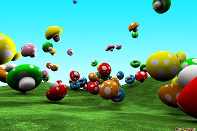 HD Wii Wallpapers, Mario Kart, Super Mario Galaxy 2, Toad