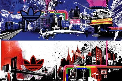 Wallpapers Adidas X New Originals 1024x768