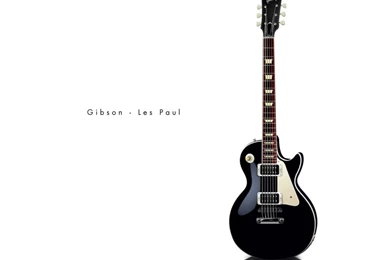 Desktop Wallpaper, Gibson Les Paul. Clean, Plain Simple Guitar