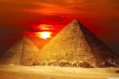 Pyramids Egypt HD Desktop Wallpapers : High Definition : Fullscreen ...