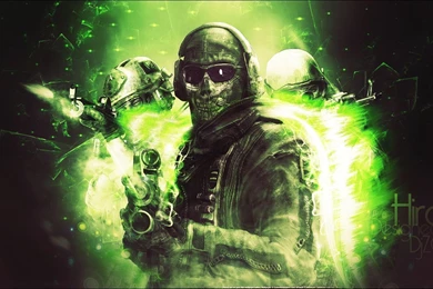 Call Of Duty Ghost Green Cool Wallpapers HD For Desktop ...