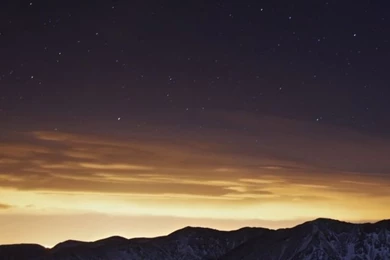 A Night Time View Of Torreys Peak HD Desktop Wallpapers ...