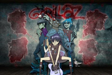 I Need A Gorillaz Wallpapers For iPhone : Gorillaz
