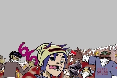 I Need A Gorillaz Wallpapers For iPhone : Gorillaz