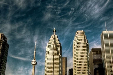 Download Wallpapers 750x1334 City​​, Toronto, Canada, Sky, Clouds ...