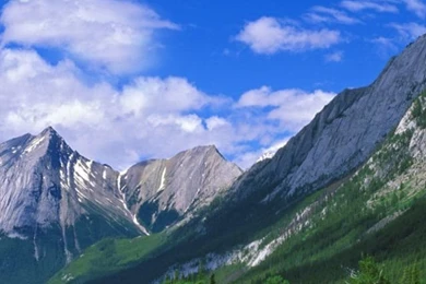 Medicine Lake Volcano in Jasper National Park Alberta Canada 640x1136.jpg