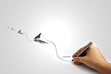 Draw On Your Desktop With These Illustrated Wallpapers