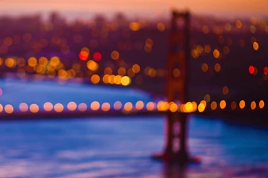 Bokeh, City, Lights, Photo, Fanciful, Evening, Hd Wallpapers