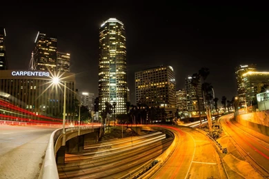 Los Angeles City Night Wallpapers