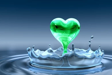 3 Dimensional: Hope Heart, Desktop Wallpapers Nr. 60378 By Striker