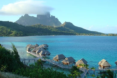 Free Screensavers Bora Bora