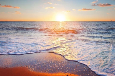 Golden Beach iPad Air Wallpapers Download